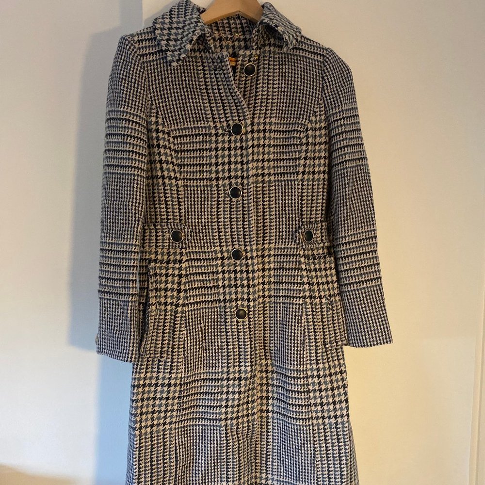 Tory Burch Tweed Peacoat